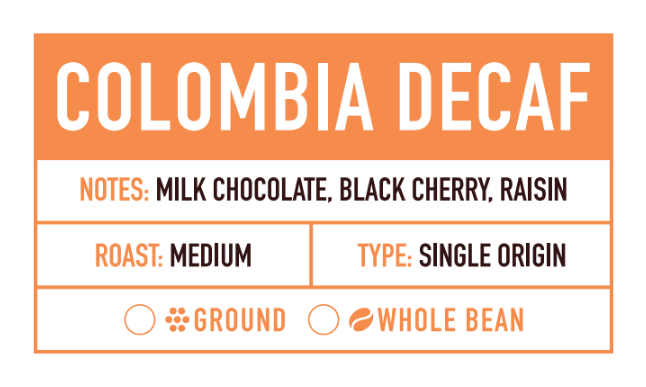 Colombia Decaf - Medium